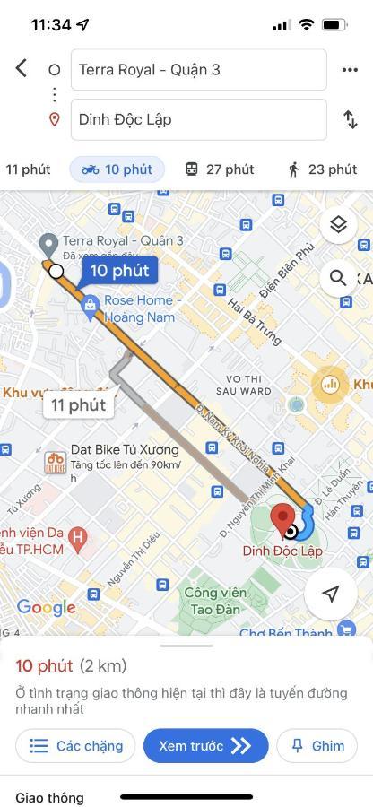 Can Ho Trung Tam Quan 3 Terra Royal Ho Chi Minh City Exterior photo